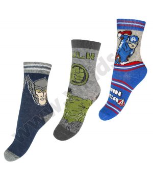 3 ζευγάρια κάλτσες Marvel AVENGERS 6451